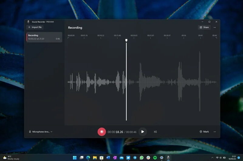 voice recorder windows 11