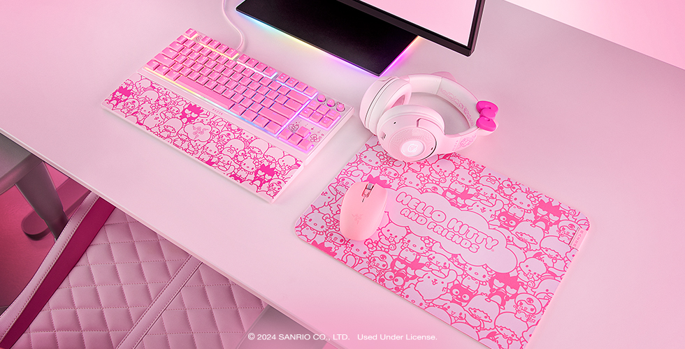 Razer a lansat o nouă gamă de produse în colaborare cu Hello Kitty