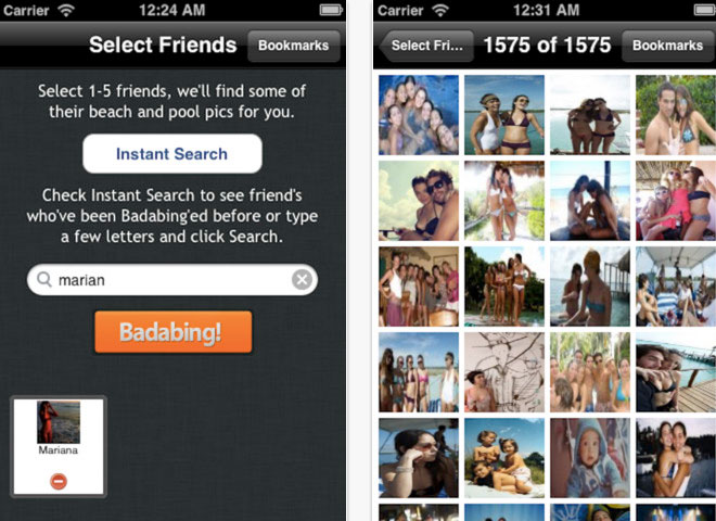 Badabing! Aplicaţia de iPhone care caută fete goale pe Facebook - Go4IT
