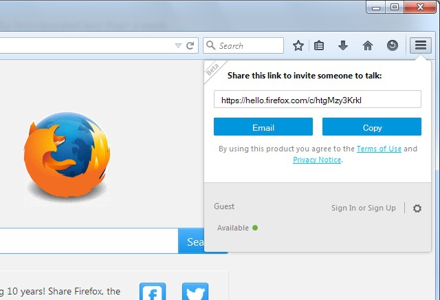 About config mozilla firefox как открыть на андроид