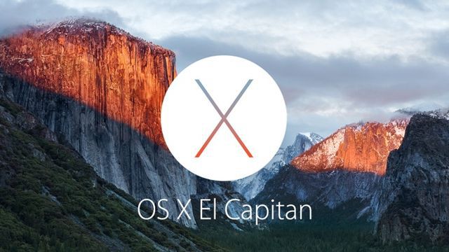 Mac With Os X El Capitan
