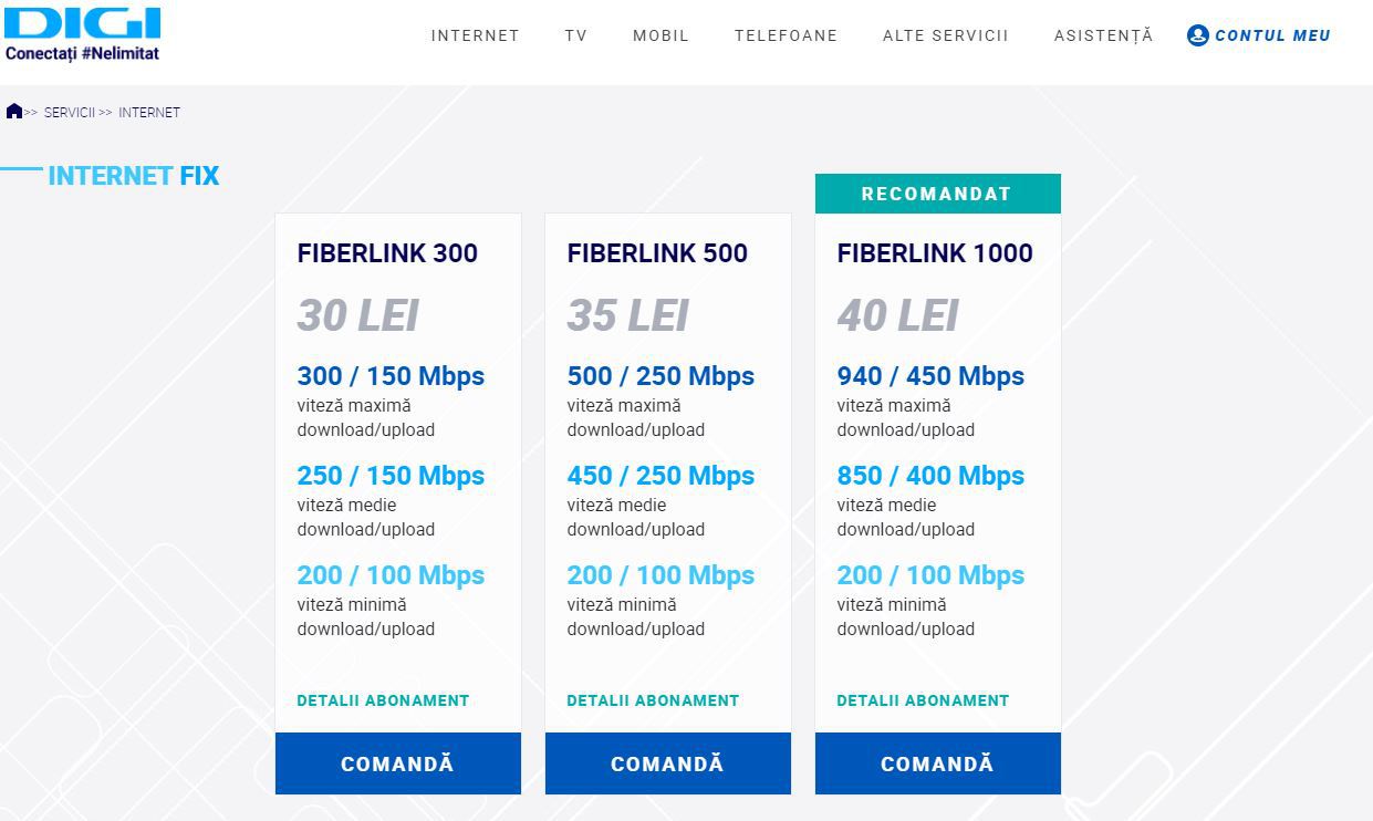 Cele Mai Bune Oferte De Internet Fix In 2020 Care Sunt DiferenÅ£ele Intre Digi Rds Orange Telekom Sau Vodafone Upc Go4it