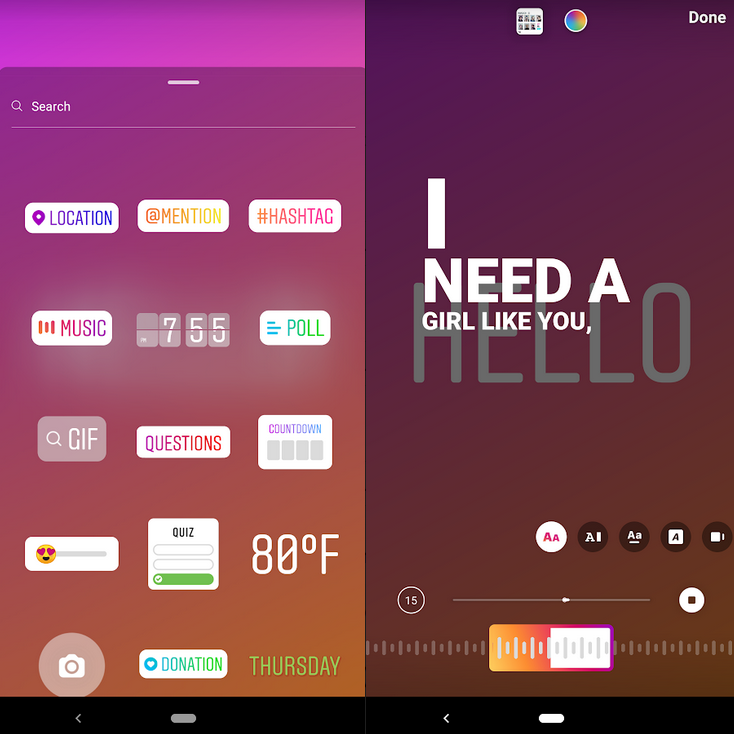 Instagram Va Permite Afisarea Versurilor Melodiilor In Stories Probabil Că Acesta Este Un Răspuns La Tik Tok Go4it